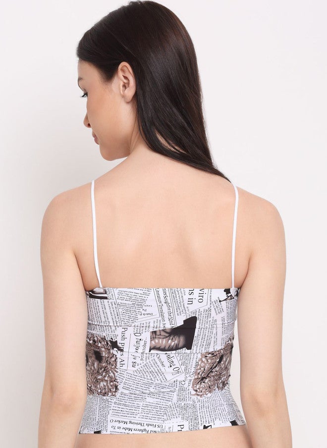 PRIZO Bralette Bra Full Coverage Lightly Padded - Image 3